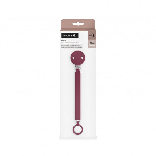 SUAVINEX WONDER LĂNȚIȘOR CLIP PENTRU SUZETĂ DIN SILICON VIVA MAGENTA [ps:1f07fb4e-efff-476a-b05a-6402a0de5e9e]