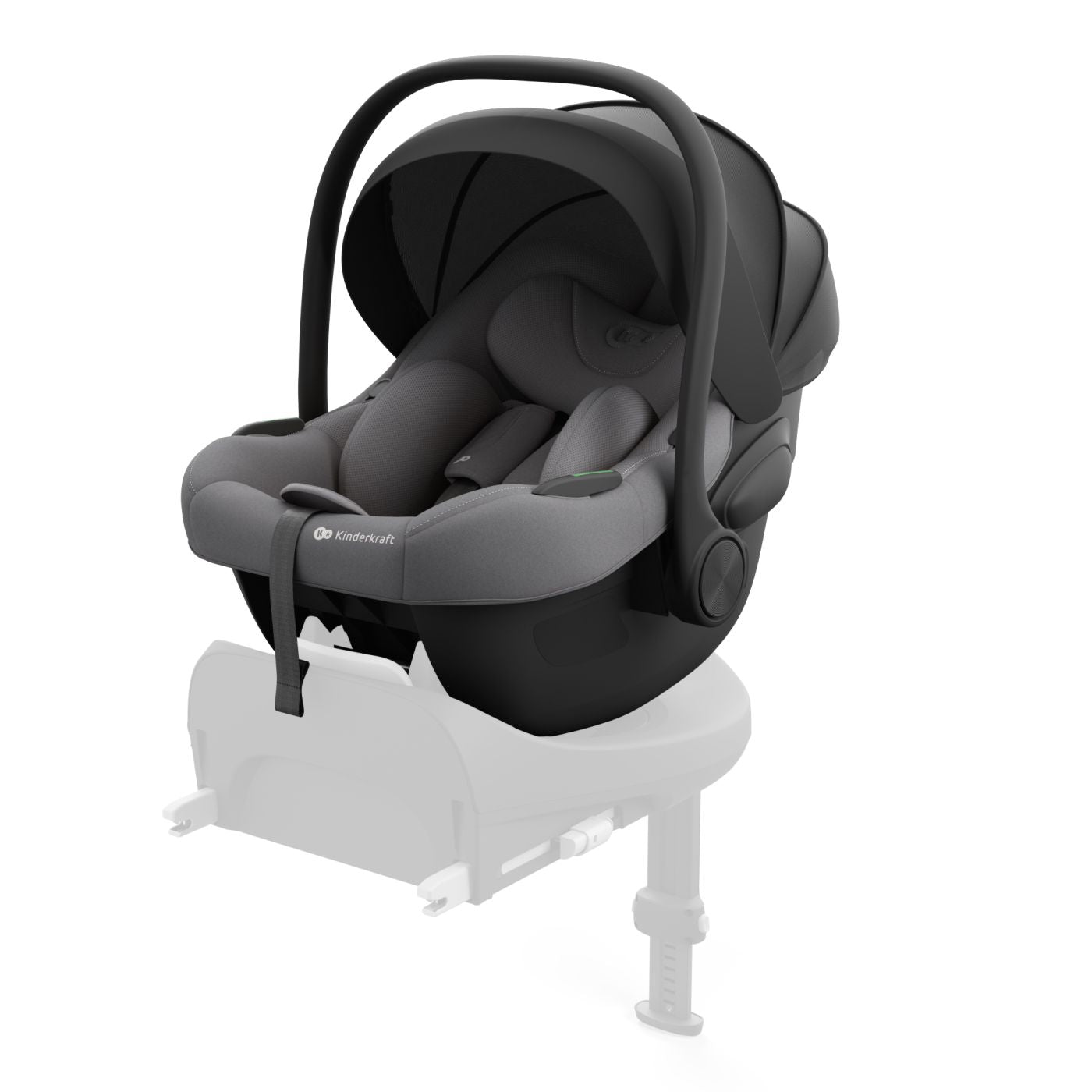 SCOICA AUTO KINDERKRAFT I-LITE 40-87 CM, BLACK - Negru [ps:2c9826dc-a3aa-47ee-adfb-9da08a410622]