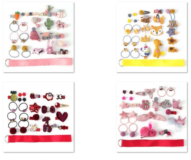 Set de 24 de accesorii pentru par Drool (Model: E) [ps:82cf7eba-2dd2-4f41-bf49-25ce51d0babb]