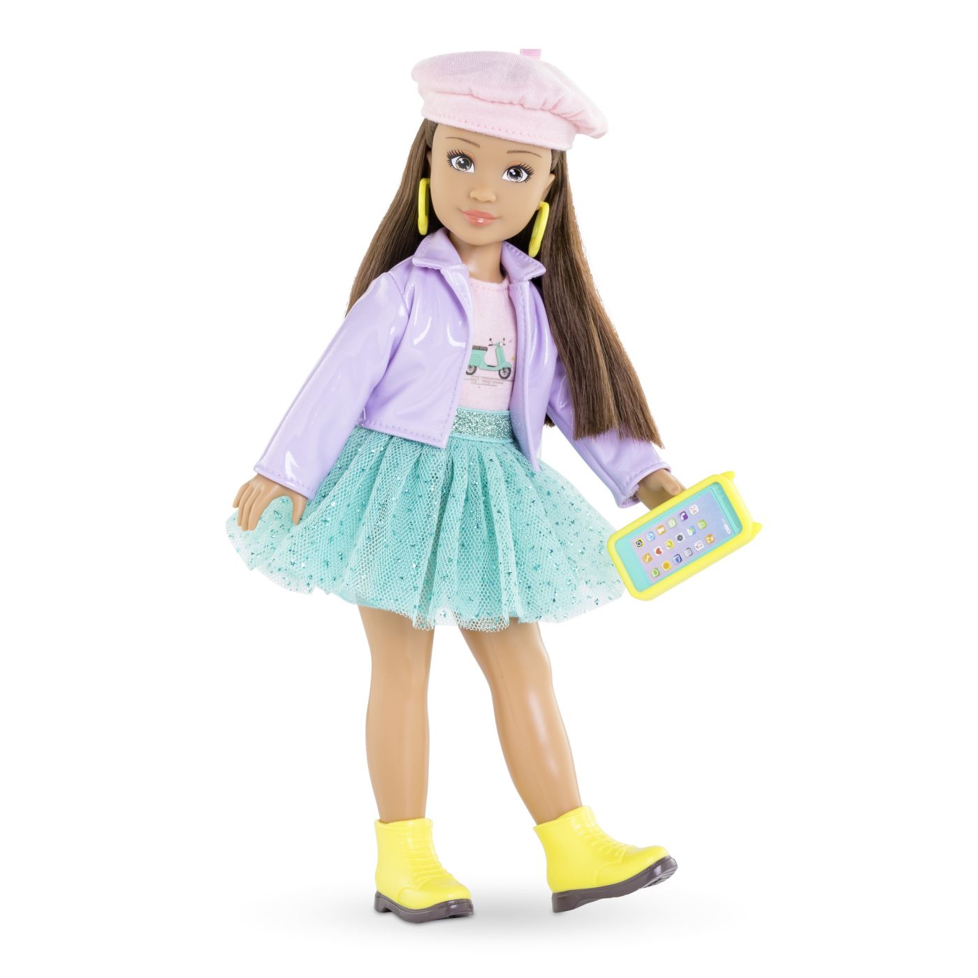 COROLLE SET SAPTAMANA MODEI LA MILANO PAPUSA LUNA 28CM Simba - Imagine 4