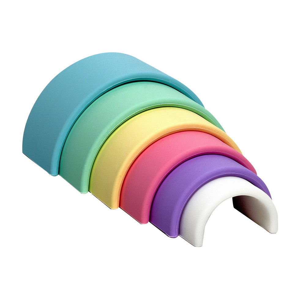 Rainbow Dena Toys - Joc Montessori de Stivuire, 6 Piese - 6 (4) [ps:8efc7206-d606-497e-85d0-e47148ab8607]