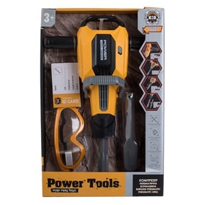 Ciocan Pneumatic Jucărie cu Sunet și Ochelari Jumbo, 40cm - Galben (4) [ps:e8b50796-0eea-4170-8de9-c5de7237b16f]