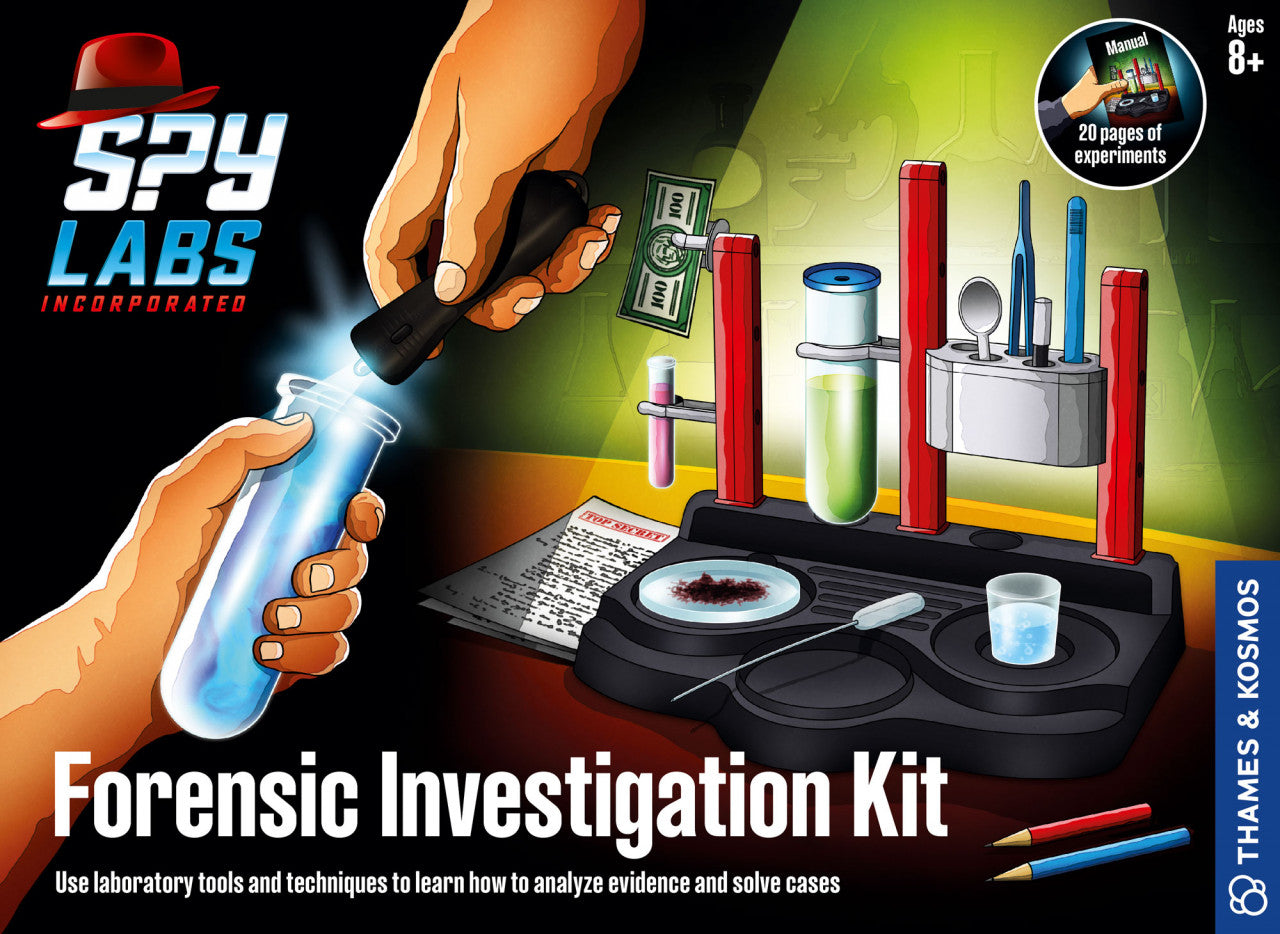 Kit STEM Laborator de spionaj: Kit de investigare, - Imagine 4 [ps:87682bed-c49b-4690-8f9e-b9461e5899ef]