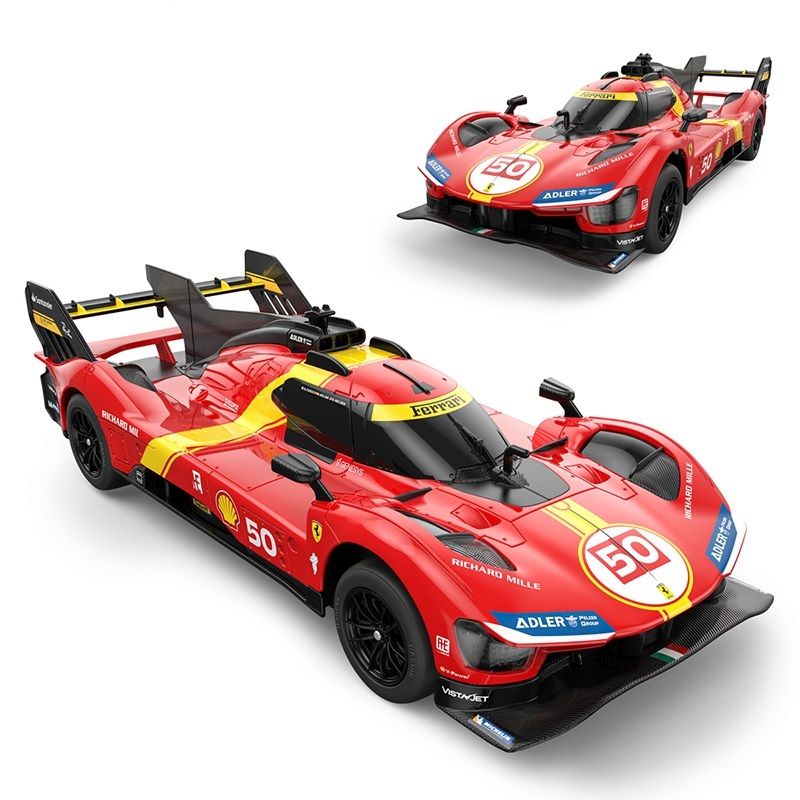 MASINA CU TELECOMANDA FERRARI 499P ROSU SCARA 1 LA 24 Rastar - Default Title (4) [ps:53235211-9114-4709-bbcf-434ee370a362]