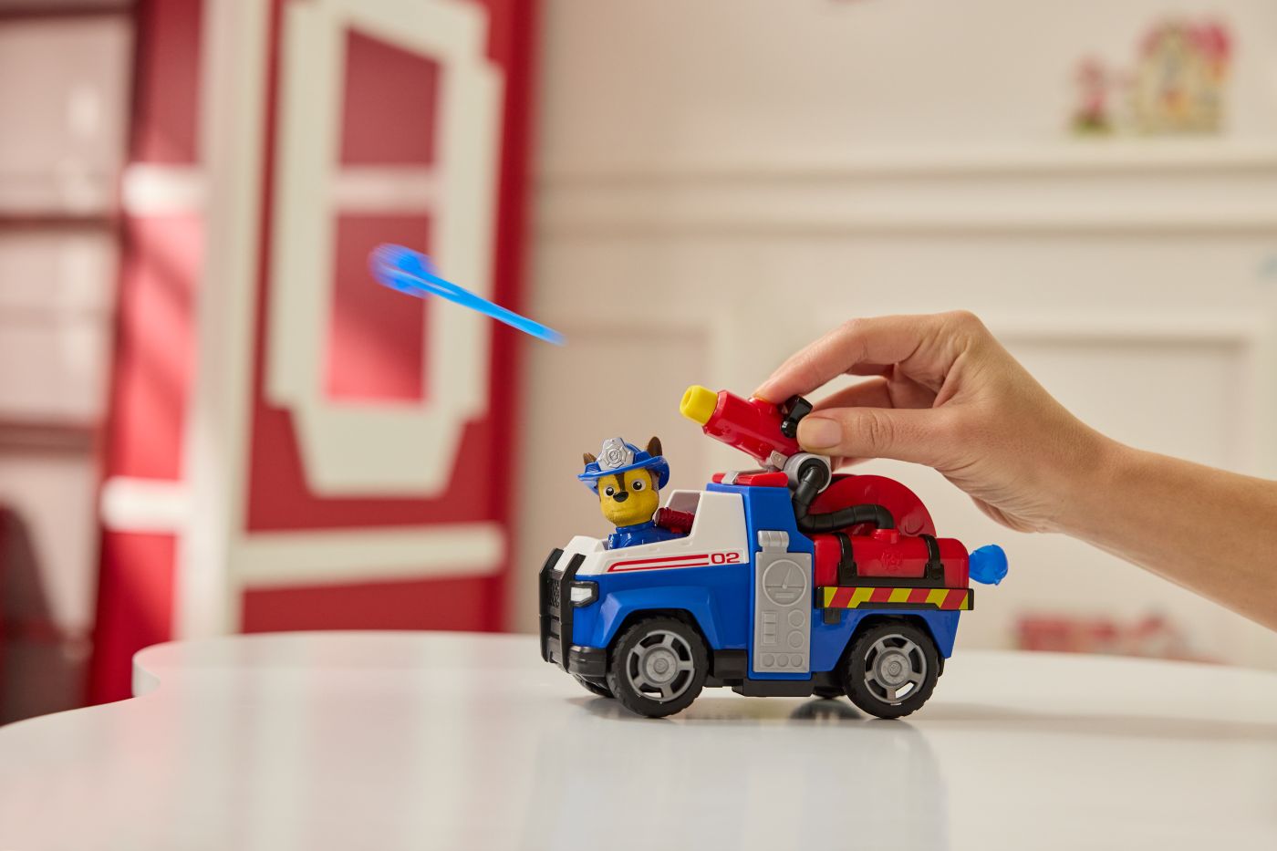 PATRULA CATELUSILOR VEHICUL DE SALVARE MASINA DE POMPIERI SI FIGURINA CHASE [ps:ea3da1e4-99fa-46db-99d5-0ef3d7eb2fbc]