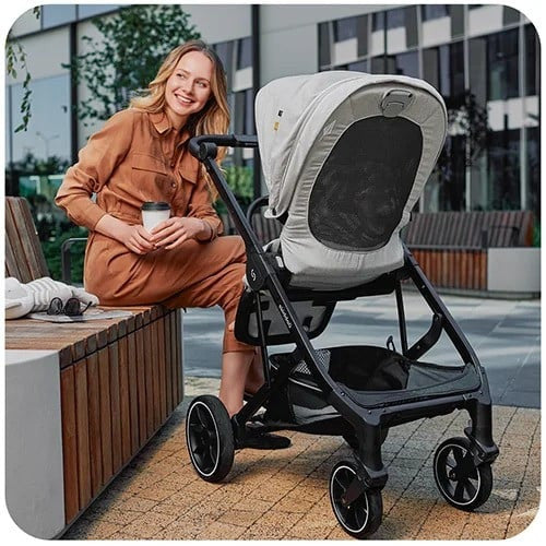 Carucior 2 in 1 Skiddou Moss Normandic Dream, Gri - Gri