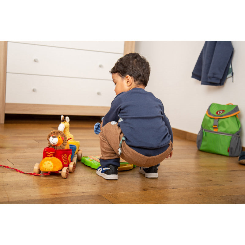 Trenulet Safari din plus cu animalute, PlayQ Sigikid [ps:21291398-3b5c-4ac6-8656-d4603f951bc7]