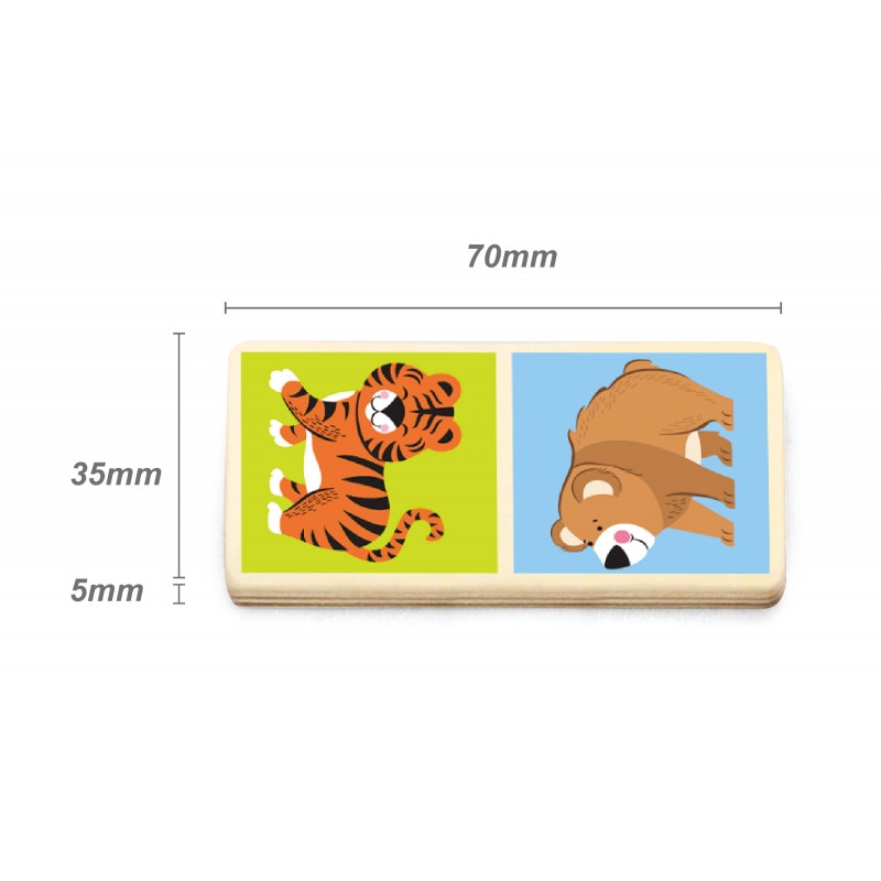 Domino cu imagini Animale salbatice, Viga [ps:971bc7ed-c3d5-4adb-822b-0032cf7f233b]