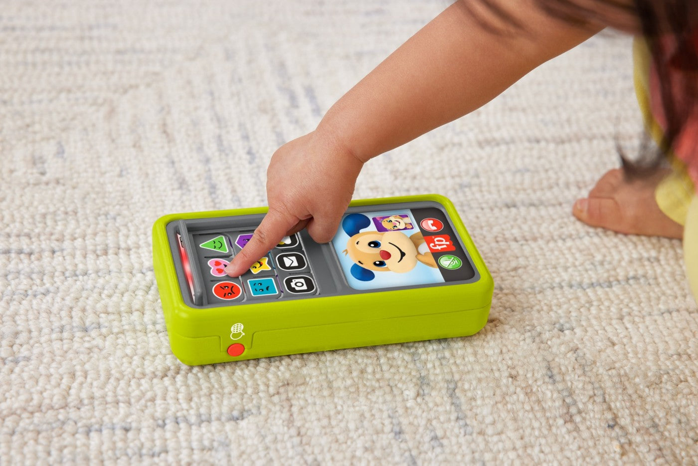 FISHER PRICE LAUGH&LEARN 2IN1 SMARTPHONE IN LIMBA ROMANA - Imagine 6 [ps:25f24f20-c119-4d0c-9b79-de004b3e5189]