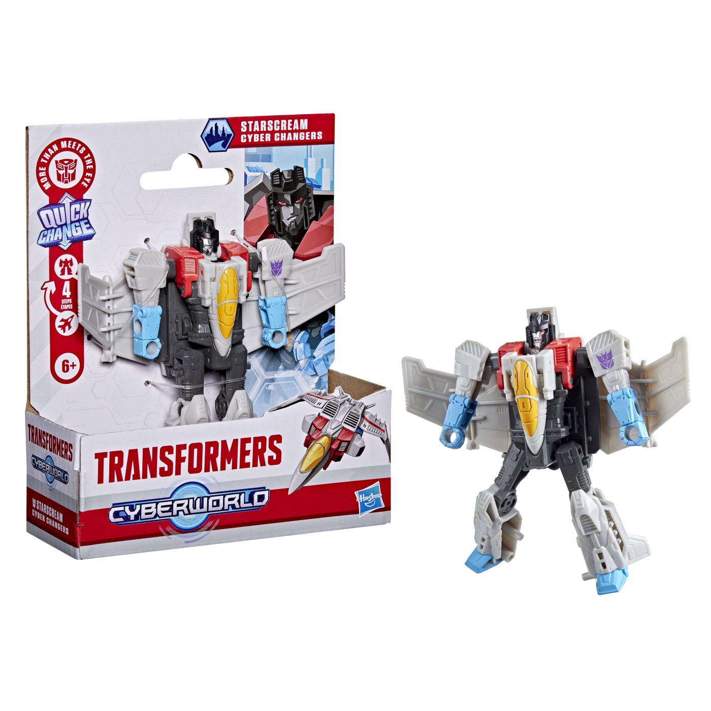 TRANSFORMERS CYBERWORLD ROBOT STARSCREAM CONVERTIBIL - Imagine 9 [ps:74fe6fd2-37ec-434f-b802-2e7e2a2a6482]