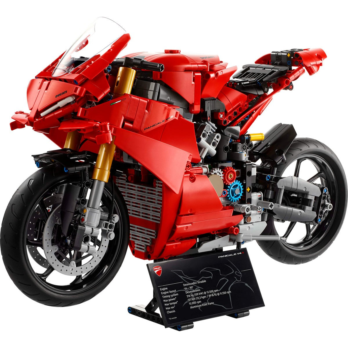 LEGO TECHNIC MOTOCICLETA DUCATI PANIGALE V4 S 42202 - Imagine 2 [ps:417b5f9c-198f-45b2-8ed6-fe609d04b02e]