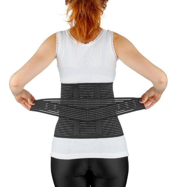 Centura abdominala post-natala reglabila BabyJem - Negru