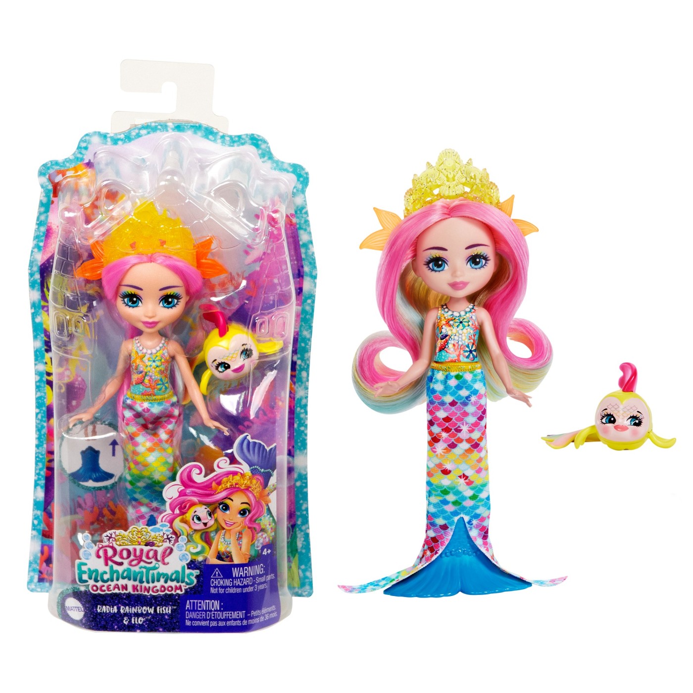 ENCHANTIMALS PAPUSI SI ANIMALUTE RADIA RAINBOW FISH SI - Imagine 8 [ps:c1344440-99d8-4063-b3c8-517cecfee55b]