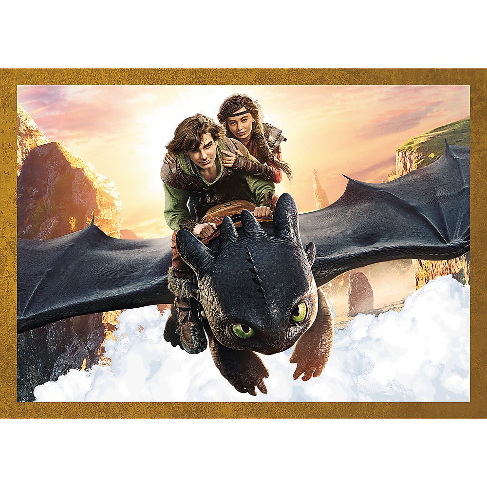 PUZZLE TREFL 4IN1 CUM SA ITI DRESEZI DRAGONUL ZILELE - Imagine 3 [ps:3e061cc1-44bb-481c-9a09-e415c167730d]