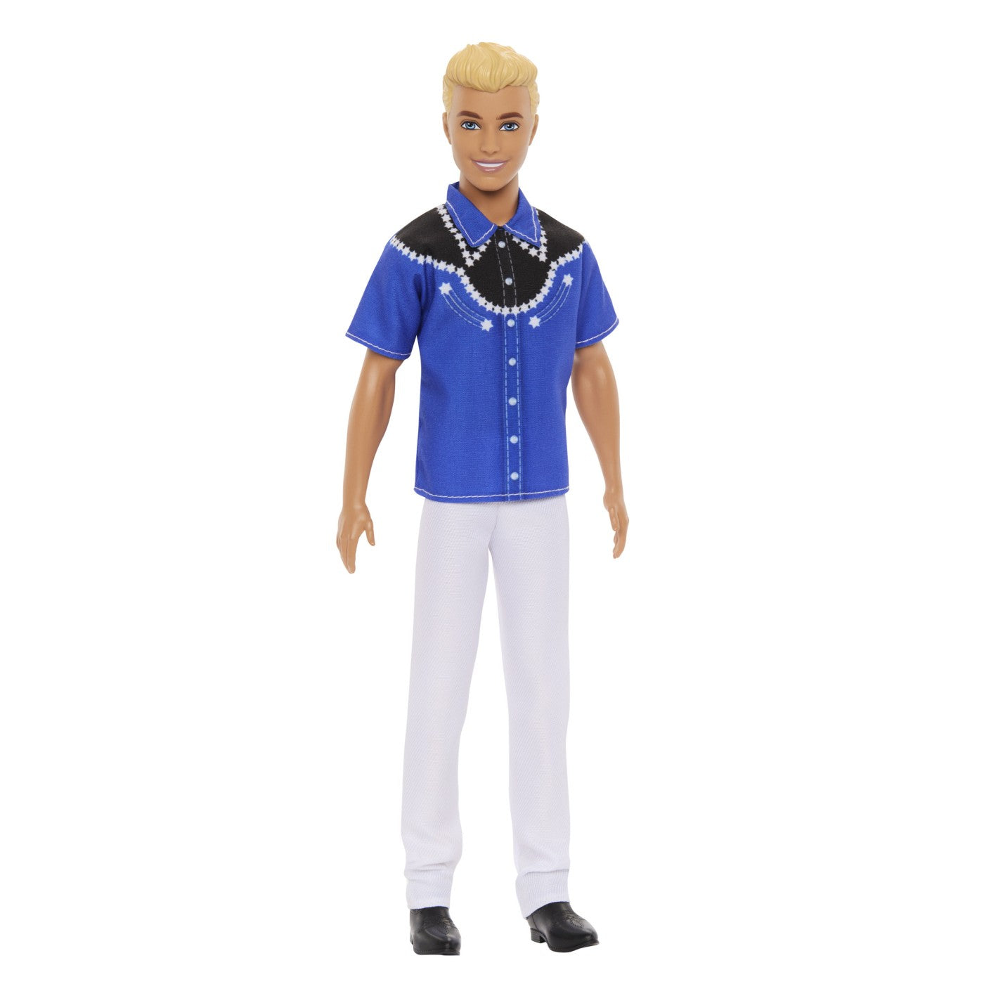 BARBIE PAPUSA BAIAT FASHIONISTAS BLOND CU BLUZA CU - Costum de cowboy (4) [ps:eb954d2f-024f-4915-b074-58fa777acfc7]