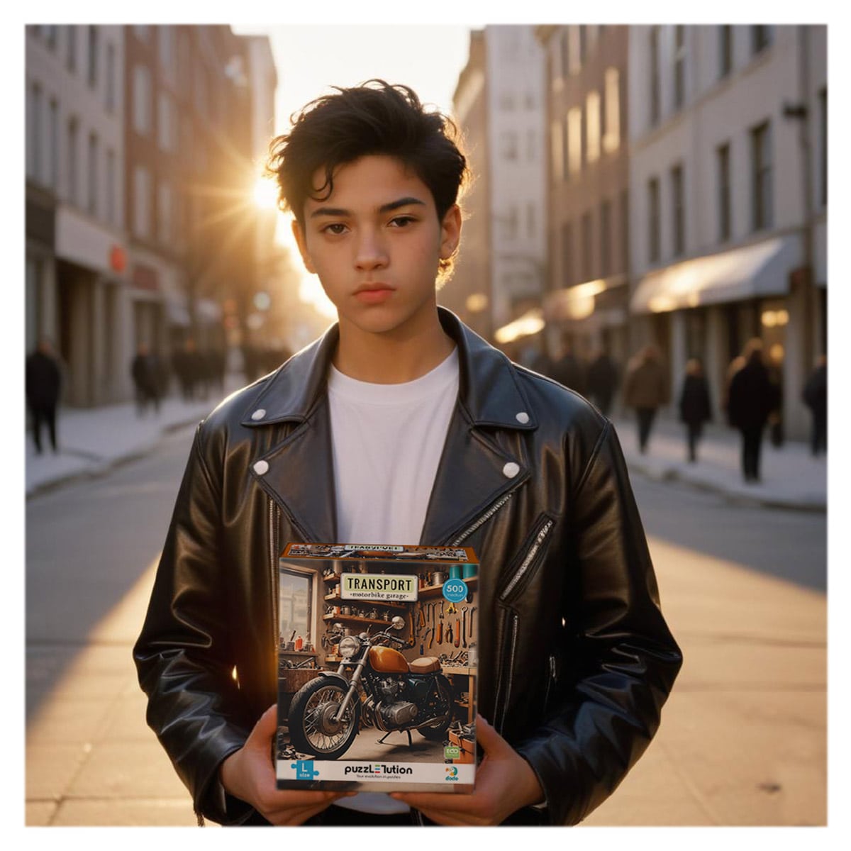 Puzzle Motorbike Garage Dodo Toys, 500 piese - Default Title (4) [ps:71bd815a-8d6c-4049-9631-31cb0efa7597]