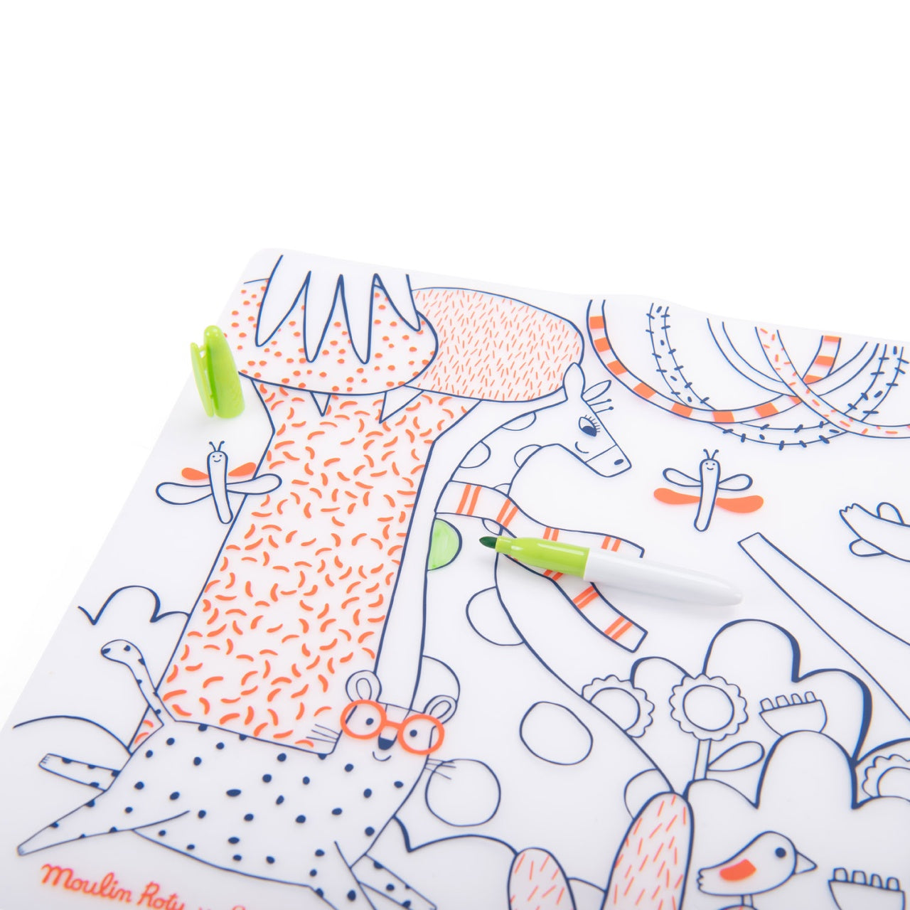 Joc creativ Plansa din silicon de colorat, Moulin Roty - Imagine 4 [ps:9a14b989-c868-4932-b992-75f3867bedb6]