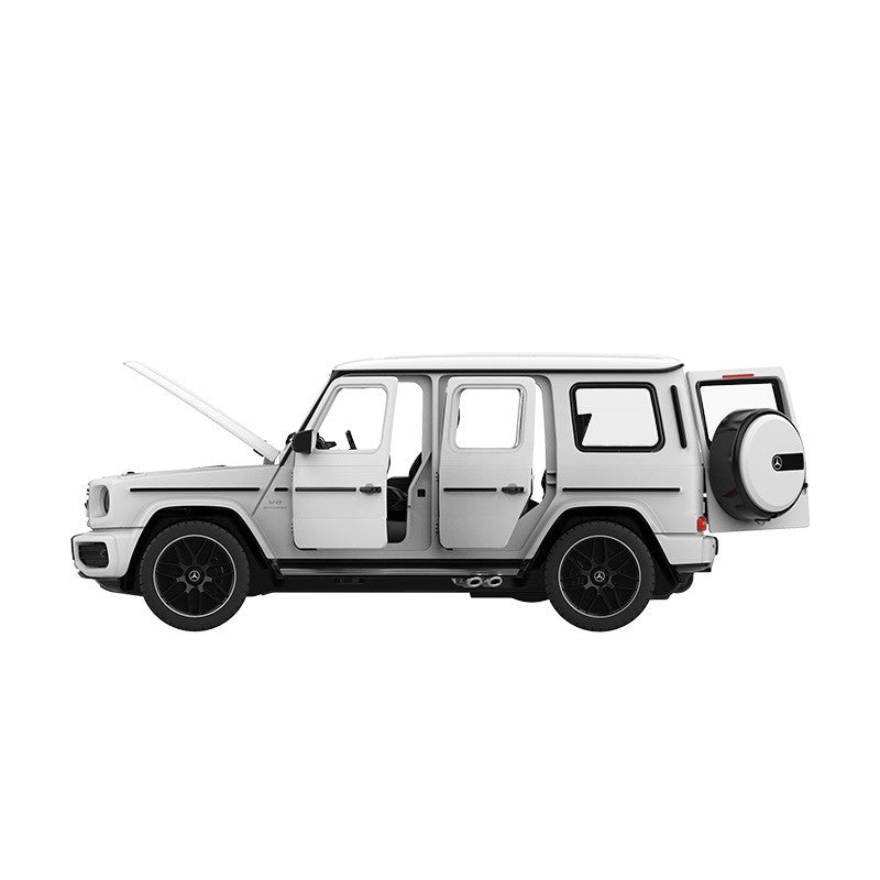 MASINUTA METALICA MERCEDED BENZ AMG G63 ALB SCARA 1 LA - Alb (4) [ps:67d5c4f3-67d4-4437-b9c7-829a7ab32aaa]