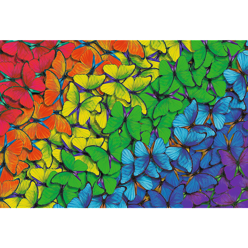 PUZZLE TREFL DIN LEMN 500+1 PIESE FLUTURASII COLORATI - Imagine 2 [ps:23a8641c-0a9b-4818-ac36-b469f130c85f]