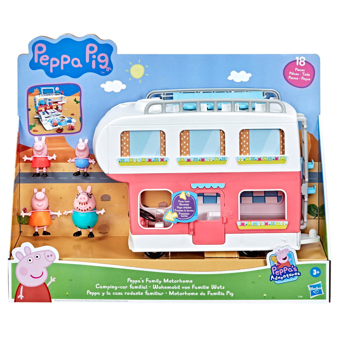 PEPPA PIG MASINA ROSIE A FAMILIEI Hasbro - Roti (4) [ps:960016ed-baaa-46dc-b8fb-99c924319a49]