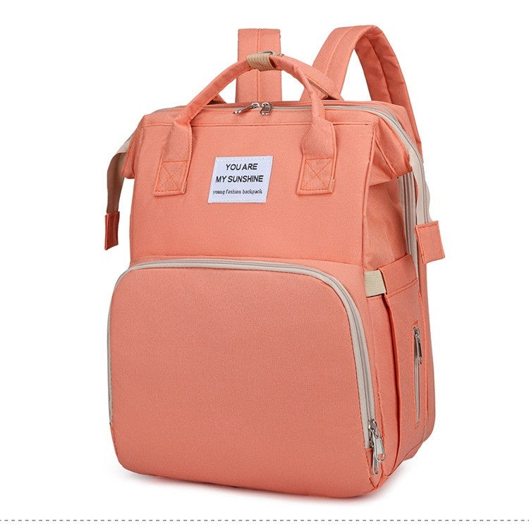 Rucsac Multifunctional Flippy cu Patut Pliabil | infant.ro - Roz Pudra (4) [ps:4471e7b7-b49b-4810-8212-ff3cbf7384d2]