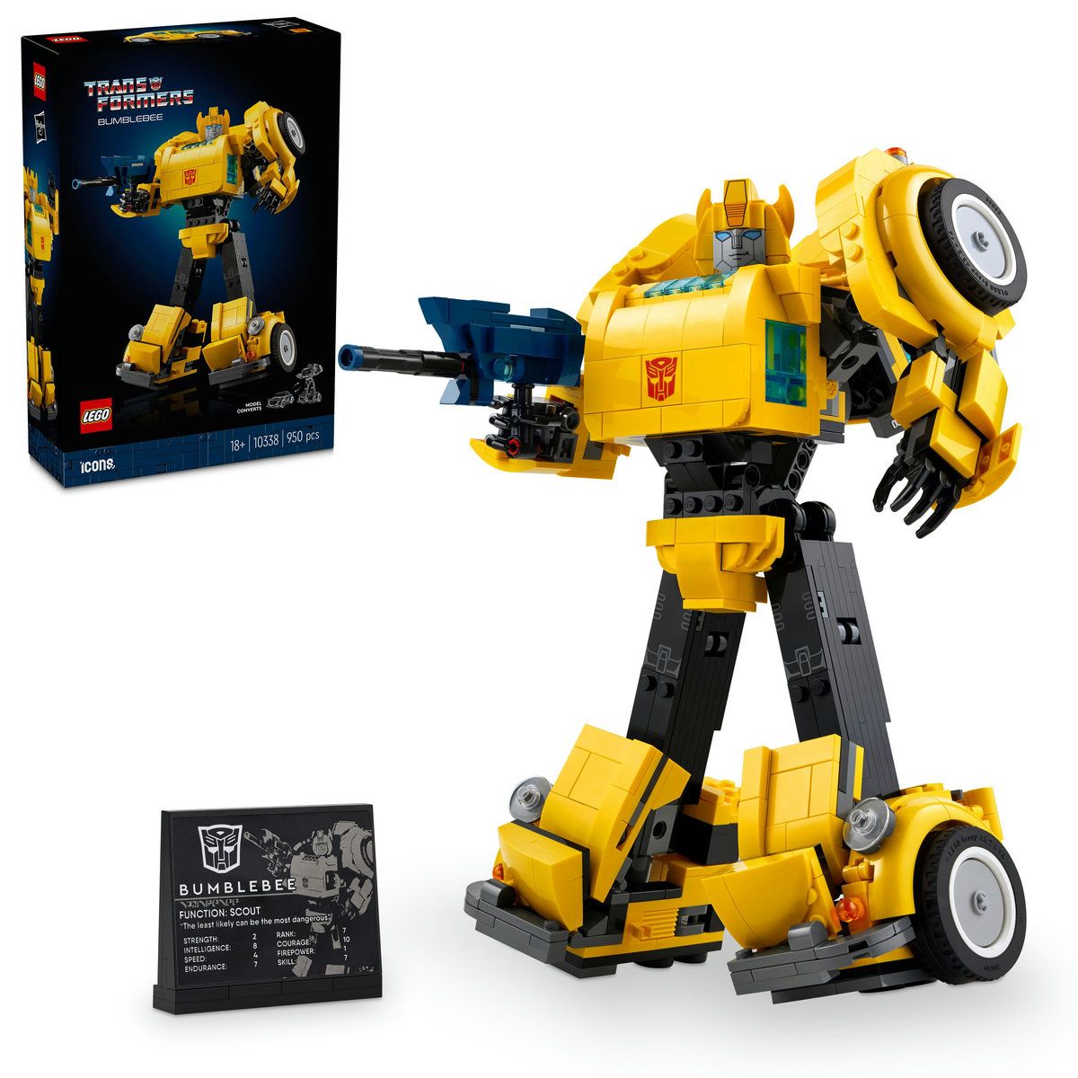 LEGO ICONS TRANSFORMERS BUMBLEBEE 10338 - Imagine 7 [ps:bdd8bce9-c629-4b34-9074-7b1fe9454e30]