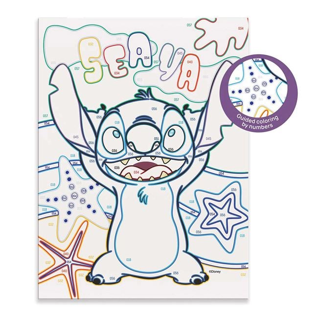 Pictură cu Numere Disney Stitch HappiHobbi Jumbo - Default Title (4) [ps:2d5a5f14-86d9-4af8-a77a-88326922de6e]