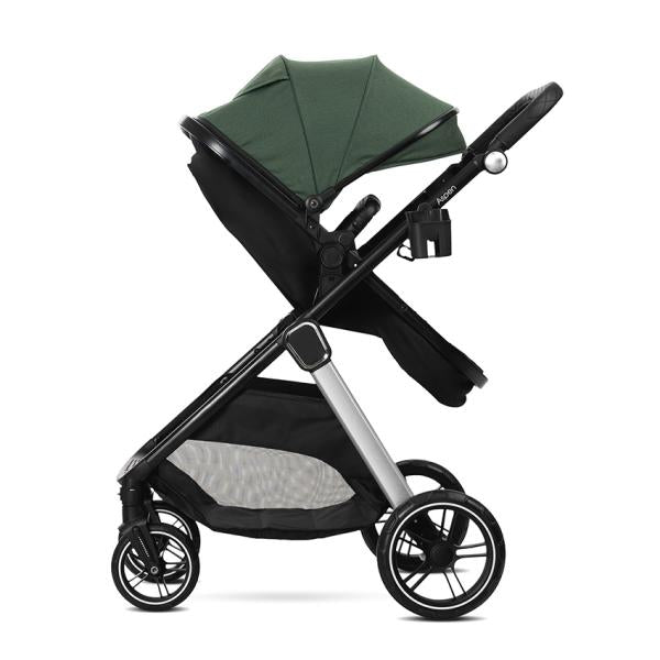 Cărucior Set 3 în 1 Lorelli Aspen, Verde, până la 22 kg - Green (4) [ps:d491d124-c97d-4cdc-b305-e5f0379df600]