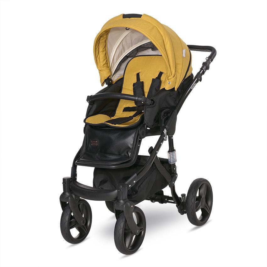 Cărucior Set Lorelli Rimini Premium, Galben-Negru - Galben Curry (4) [ps:bdc0b5c6-a82c-4b21-b1f2-cd27c67d9a41]