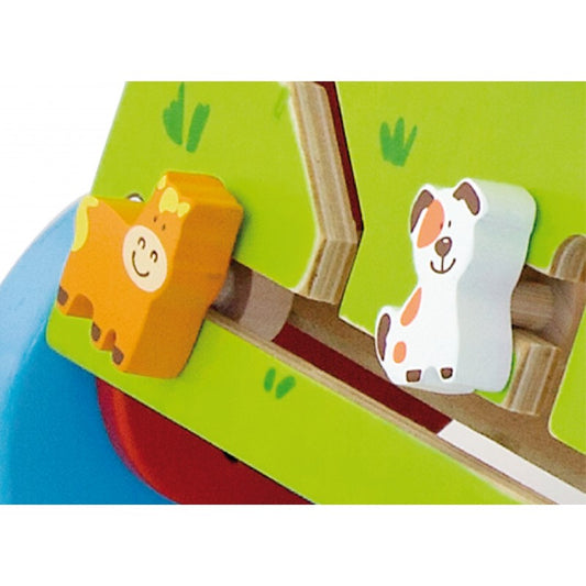 Antemergator rosu cu activitati tip Montessori [ps:960fcaa8-b638-41cb-880c-45074f75e117]