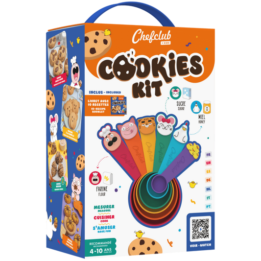 Canile de masurare ingrediente, Cookies Kit, Chefclub Kids [ps:bdd1cff9-6527-44a6-b1b1-92528b69f872]