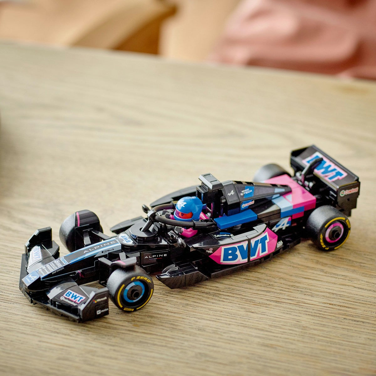 LEGO SPEED CHAMPIONS MASINA DE CURSE F1 BWT ALPINE 77248 - Imagine 4