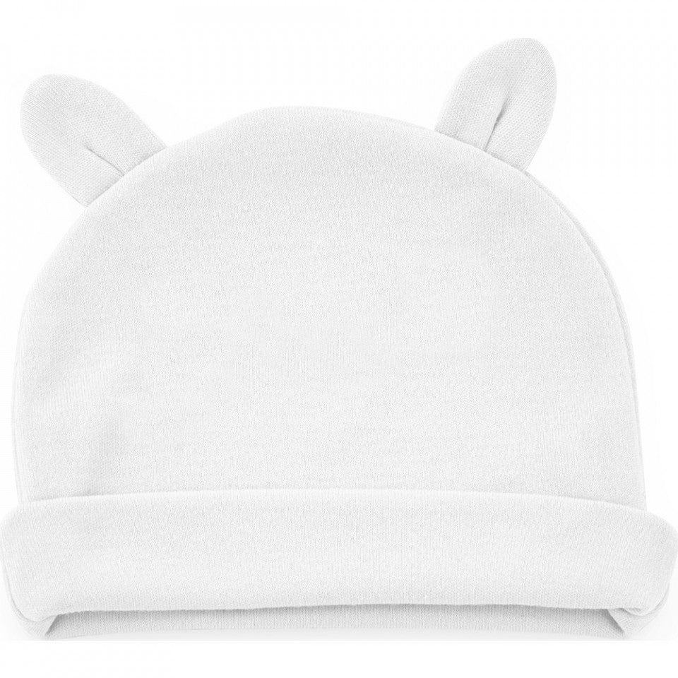 Caciulita nou nascut BabyJem Newborn (Culoare: Gri) - Alb