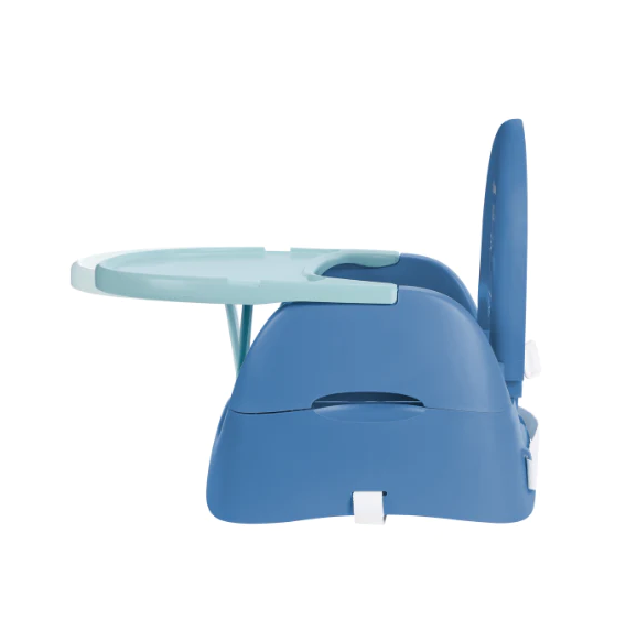 Scaun Booster Pliabil Badabulle Nomad Verde cu Ursuleti - Albastru (4) [ps:e9ea3847-987a-4a5b-b61c-010d7a1bf578]