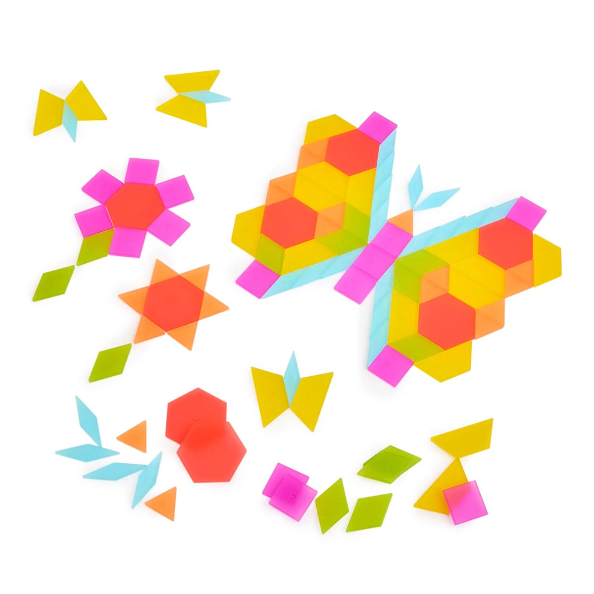 Tangram Piese Translucide Colorate, 250 piese - Guidecraft - Default Title (4) [ps:28e85835-ec7f-4c86-a3ad-a686398f2427]