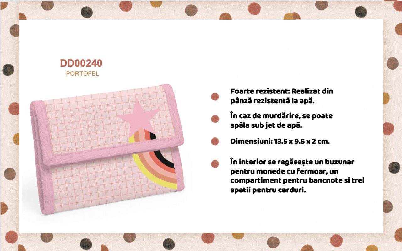 Portmoneu Pop, Djeco [ps:951d2492-a91d-4475-919b-04e8690c5fcc]