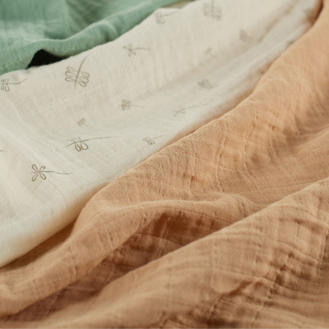 Set 3 Museline Bumbac Organic ONINO HUG.me, 60x60cm, GOTS - Pure Nature (4) [ps:50ab754b-9763-416d-a668-69596d6d28dc]