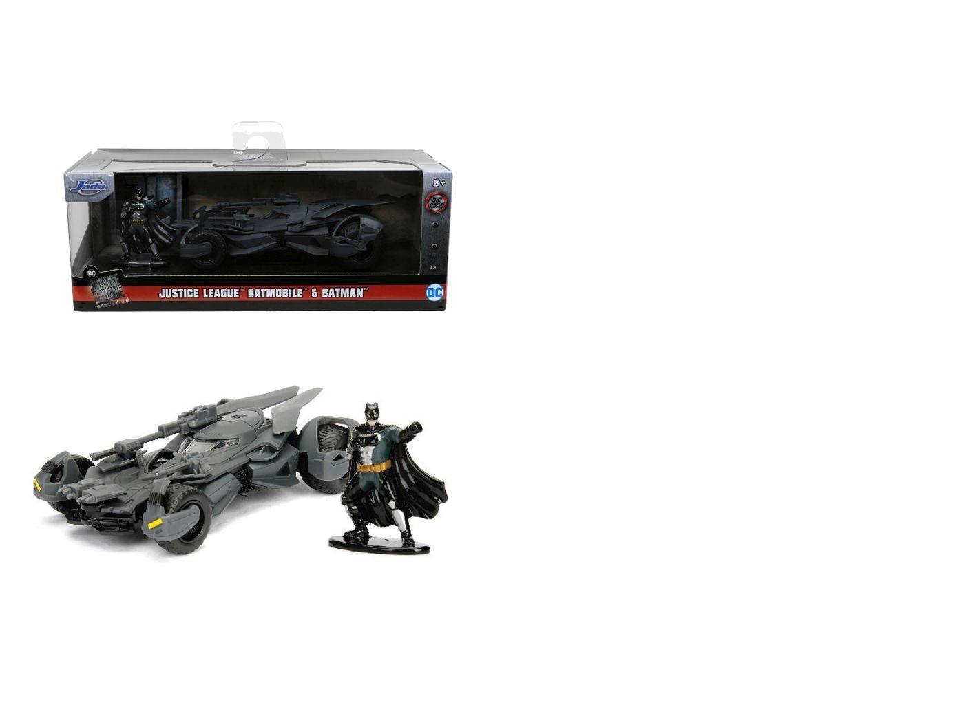 JADA DC JUSTICE LEAGUE SET FIGURINA BATMAN SI MASINUTA METALICA BATMOBILE SCARA 1 LA 32 [ps:911b58ee-69e4-4570-ac21-94f69a1c9192]