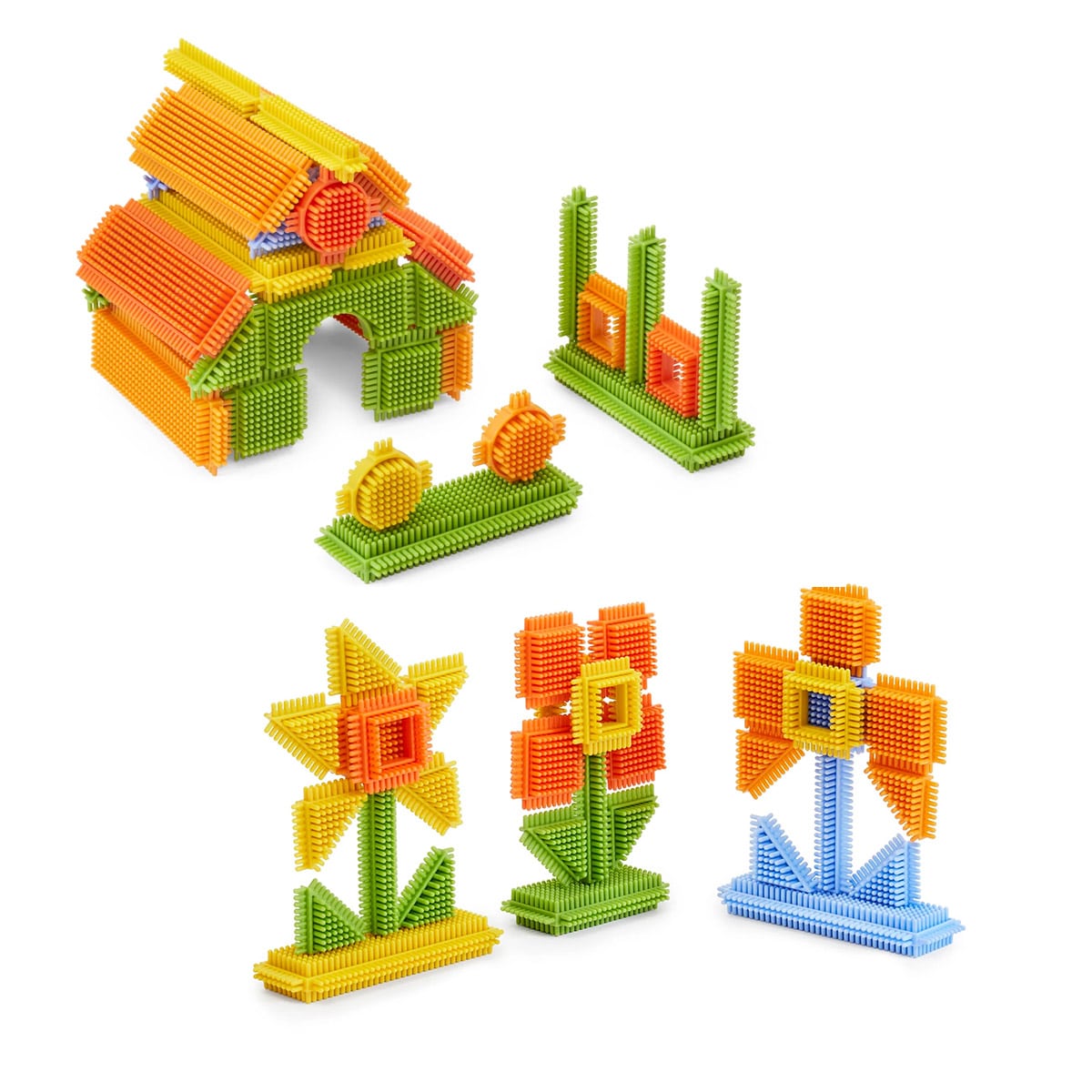 Snap Blocks Guidecraft - Blocuri Interconectabile, 220 piese - Default Title (4) [ps:fb866da4-3453-401f-b22d-d0573bf94518]