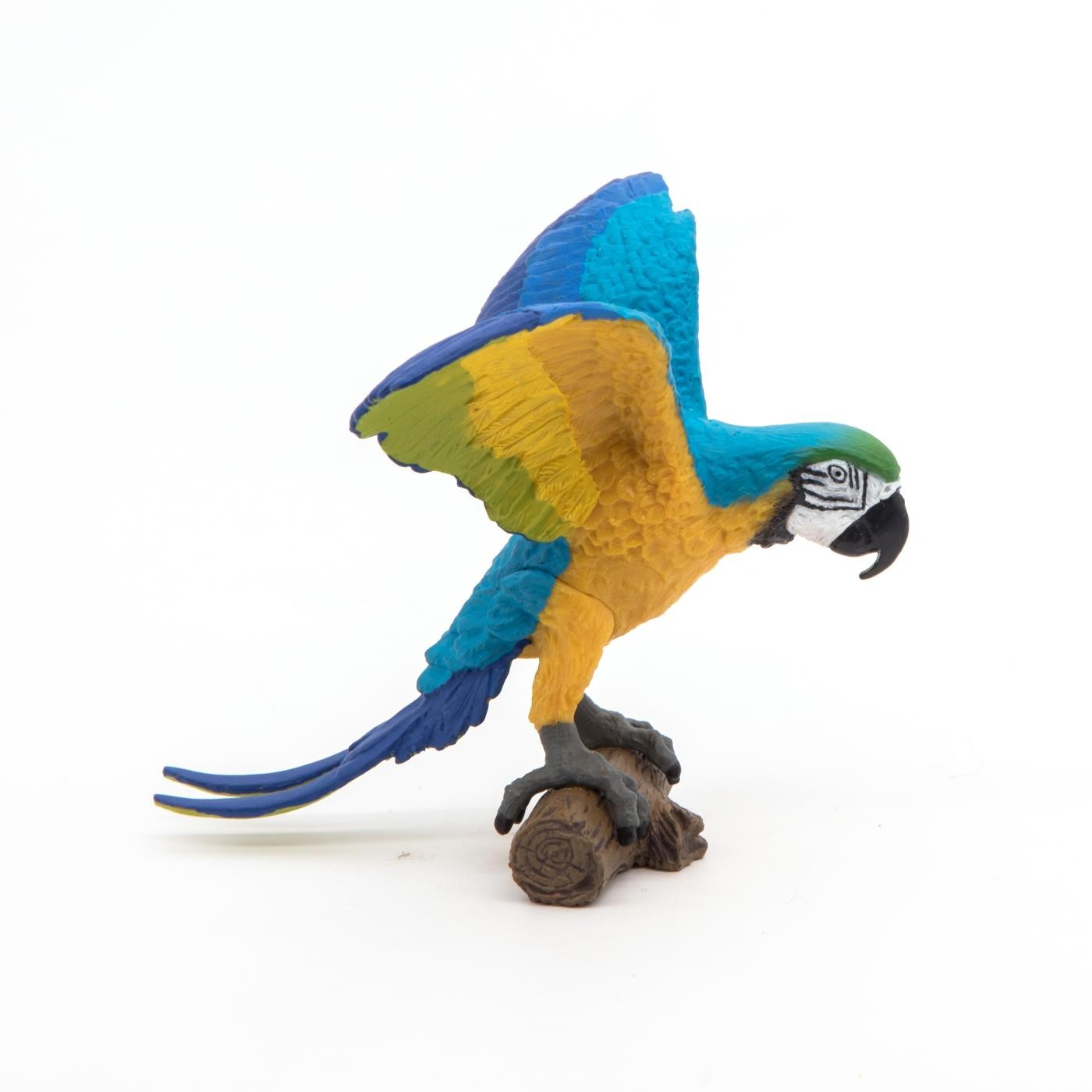 PAPO FIGURINA PAPAGAL ARA ALBASTRU - Imagine 3 [ps:f6e235f8-3356-4a87-a73d-cf7c0571470b]