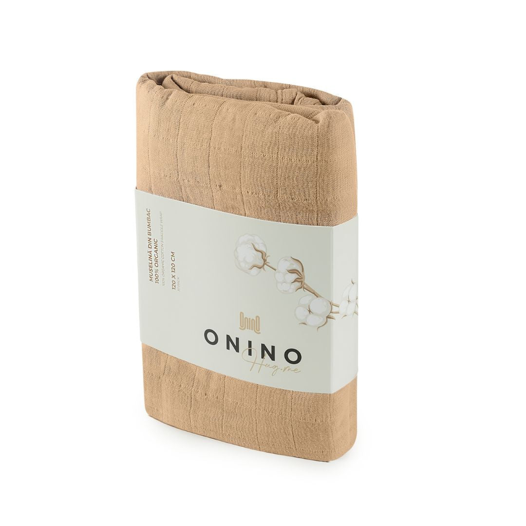 Muselină multifuncțională din bumbac organic ONINO HUG.me - 6 culori disponibile [ps:760469bd-09bc-4e8c-b5f9-b044bedc74d1]