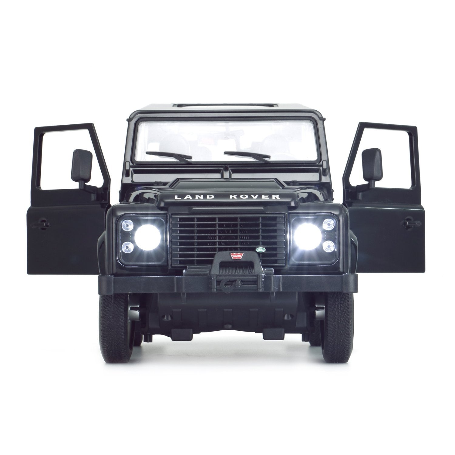 MASINA CU TELECOMANDA LAND ROVER DEFENDER NEGRU CU SCARA - Negru (4) [ps:09692075-72eb-415a-8e49-7706072f9f30]