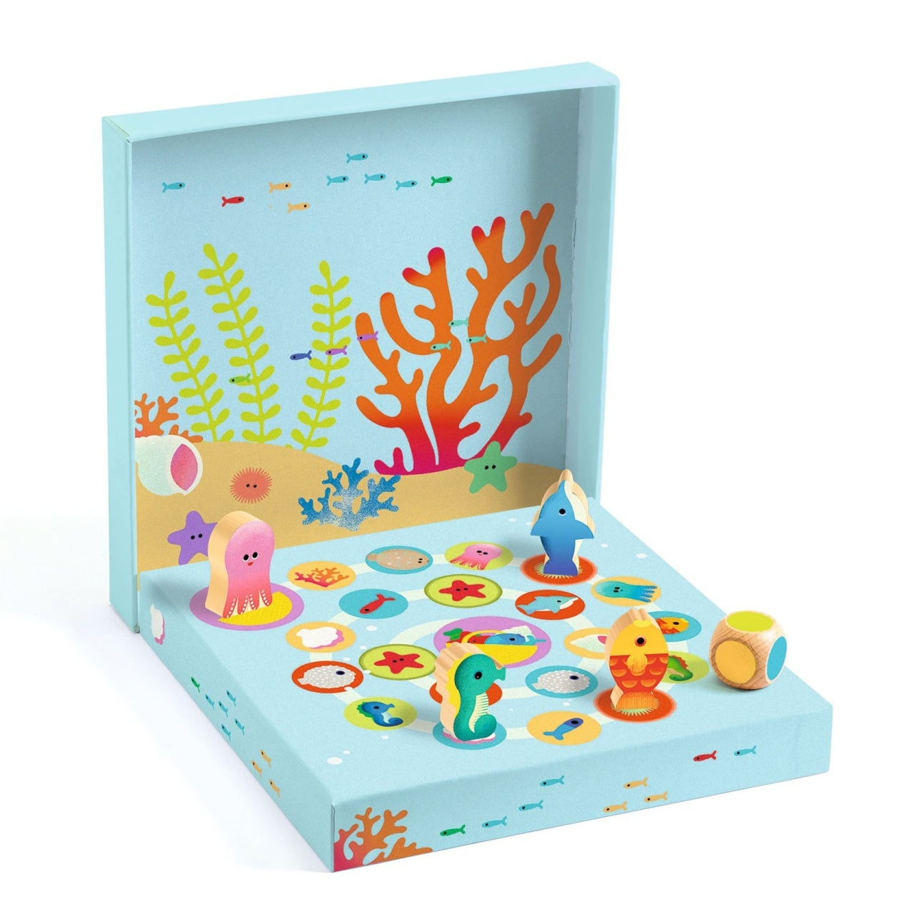 Joc educativ Ludo Sea, Djeco - Imagine 4 [ps:1d610d22-7347-4e44-b689-8598893a2520]