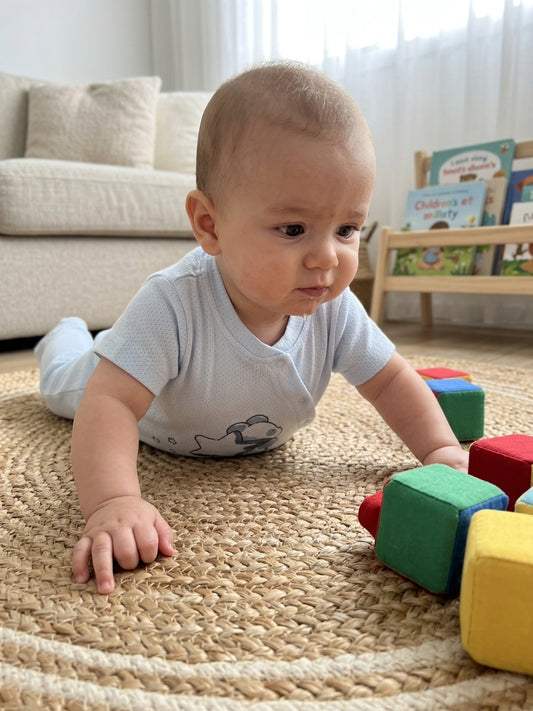 Salopeta bumbac cu capse ursulet 0-3 Luni Alb INFANT - 3-6 Luni (4) [ps:8bc87b97-c90d-438b-9777-b5b85ca777a2]