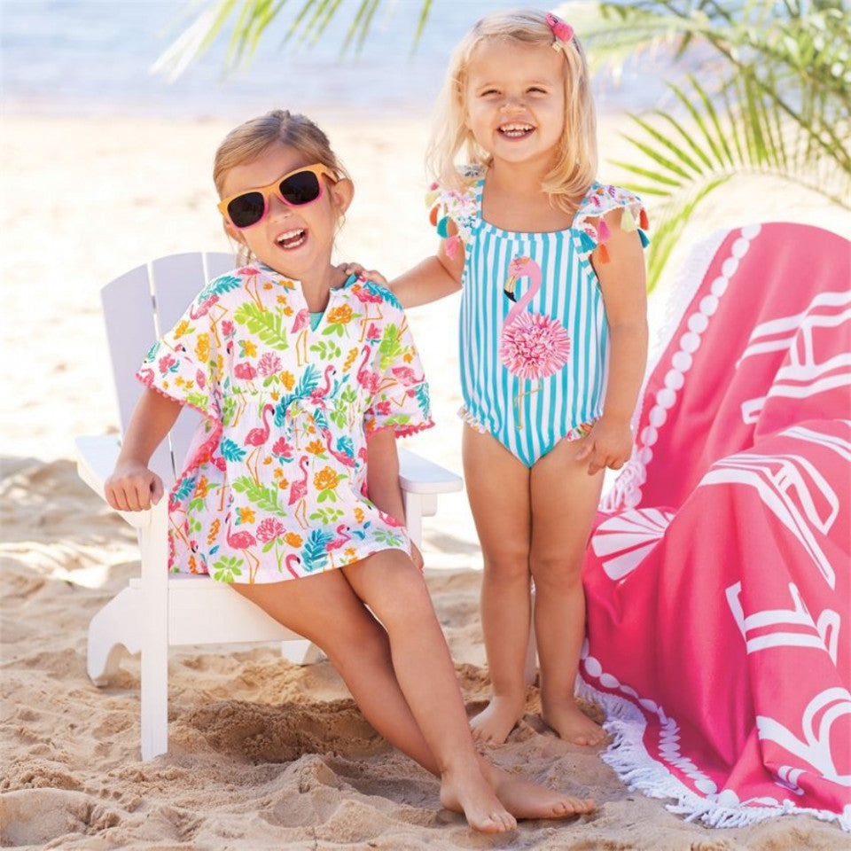 Rochita de plaja Drool (Marime: 80, Model: Flamingo) - Imagine 4