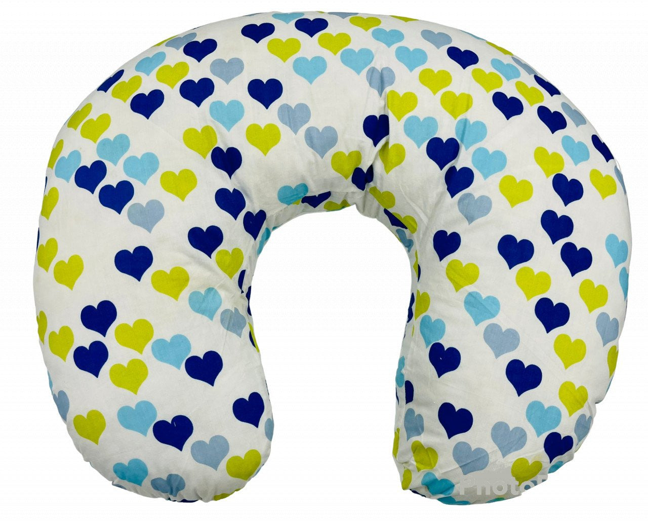 Perna pentru alaptat 2 in 1 Nursing Pillow Hearts, - Imagine 4