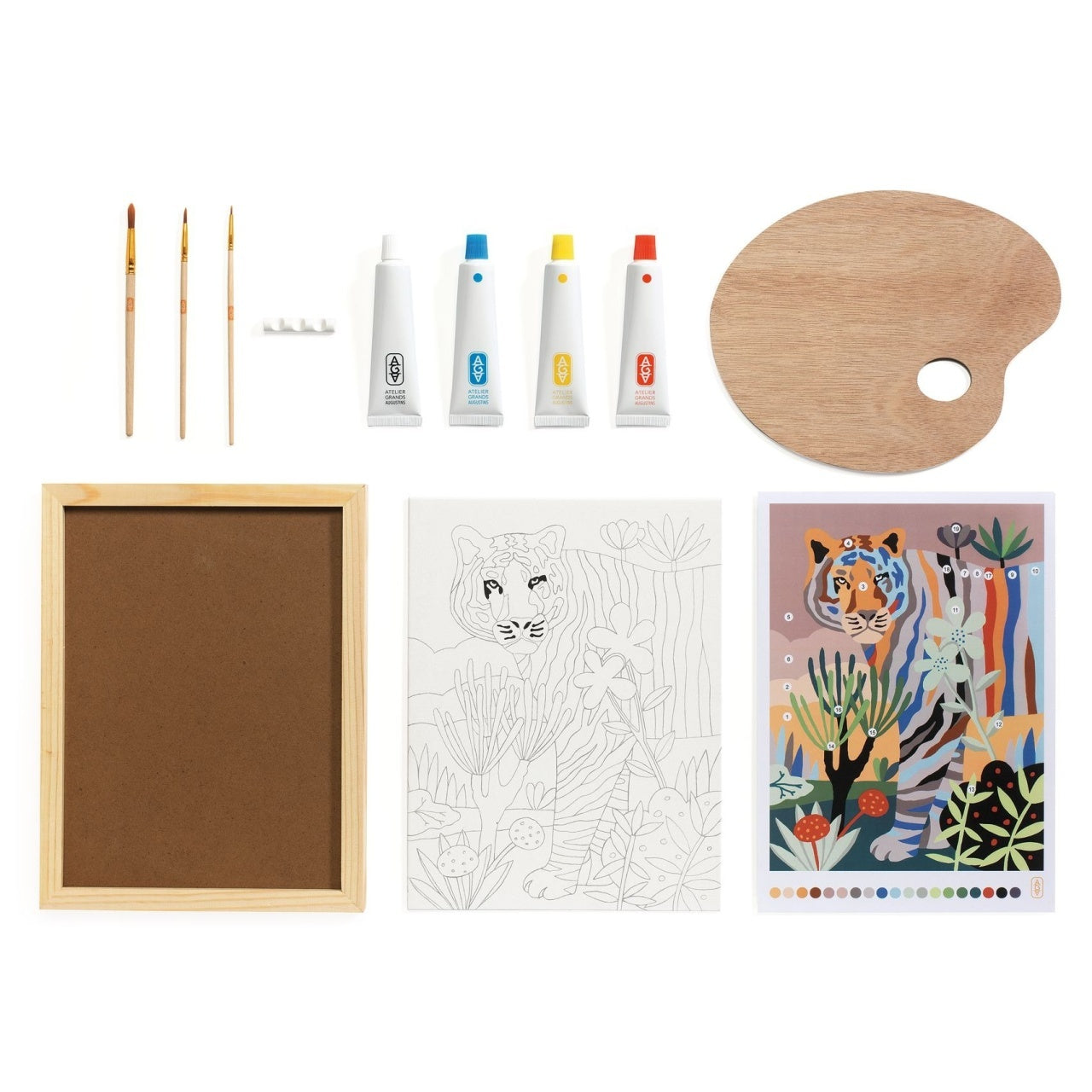 Atelier creativ 22 pentru adulti Pictura, Djeco - Imagine 4 [ps:527822ac-e5f3-4da0-bbf2-c1a8518d0da2]