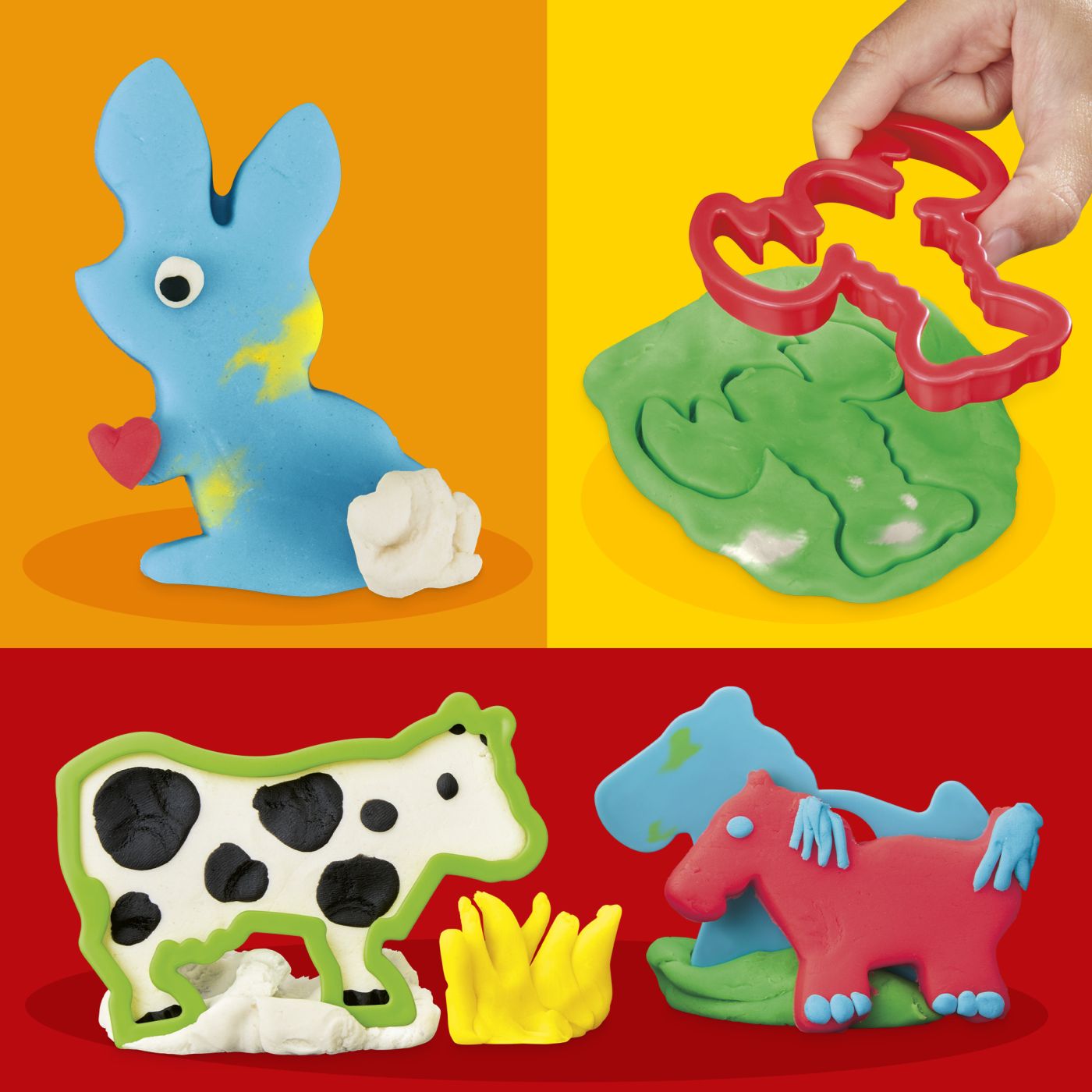 Play-Doh Set Forme Animale Hasbro - Jucărie de Modelaj - Default Title (4) [ps:4805e02e-47f4-4657-964d-b5f09157d99a]