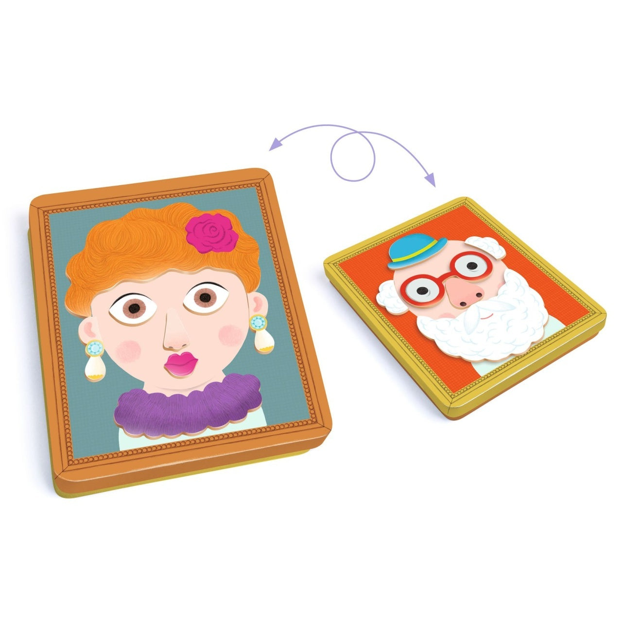 Joc magnetic creativ Portrete, Djeco - Imagine 4 [ps:f4c4ca0c-a880-49f5-961a-eb0bbe141de2]