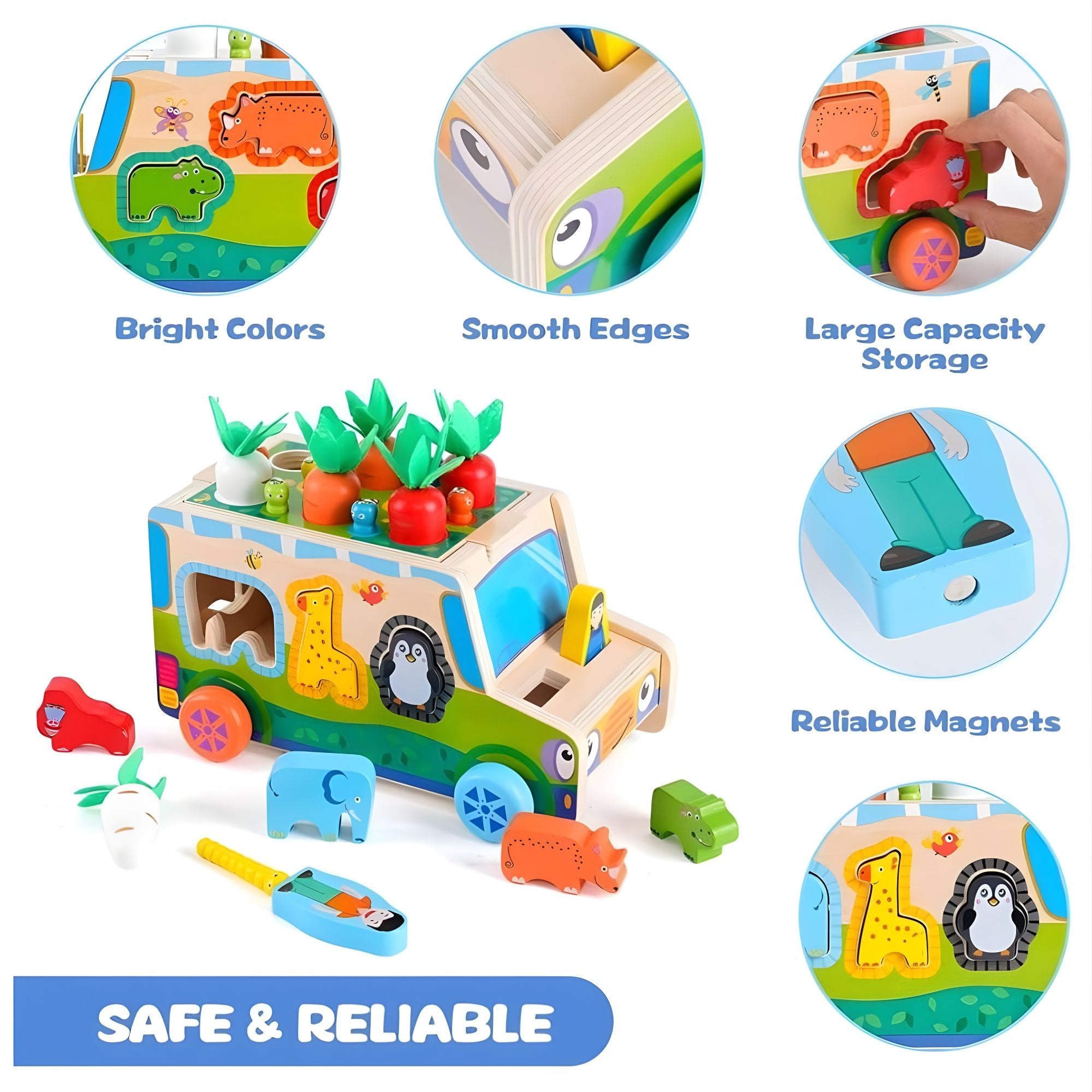 Jucărie Montessori Mașinuță Educativă 6 în 1 Flippy - Default Title (4) [ps:ebdac279-1953-4dc6-bc1c-9fdc7b6d614f]